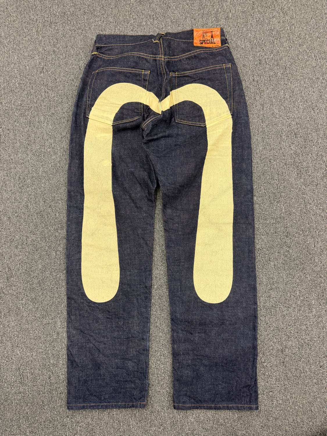 34)Evisu 빈티지 Lot 2001 셀비지 데님팬츠 상품이미지1