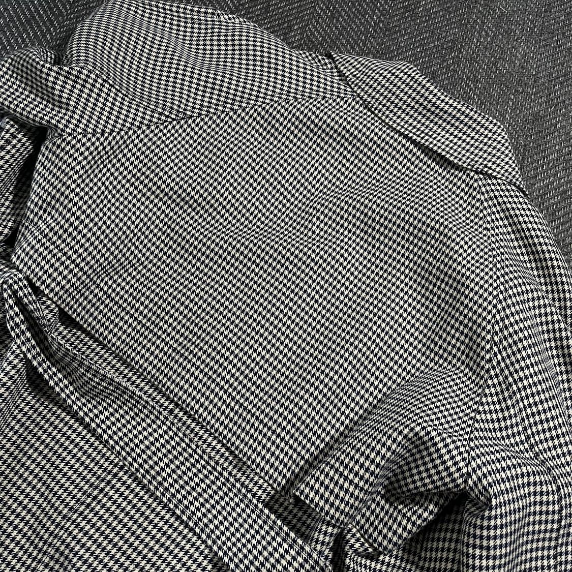 [L] 8seconds 에잇세컨즈 하운드투스 체크 트렌치 코트 상품이미지5