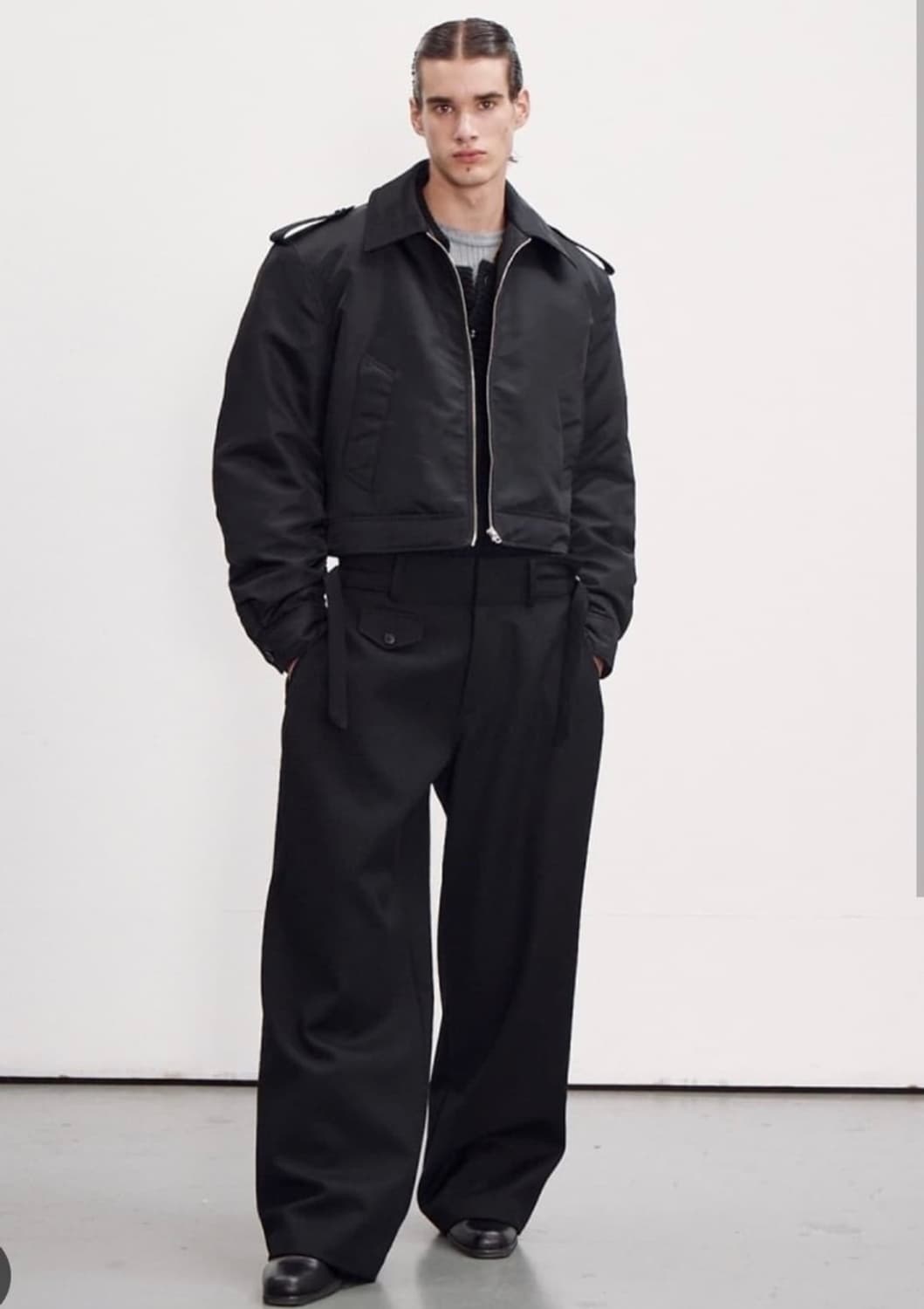 [L] 렉토 나일론 견장 봄버 상품이미지2