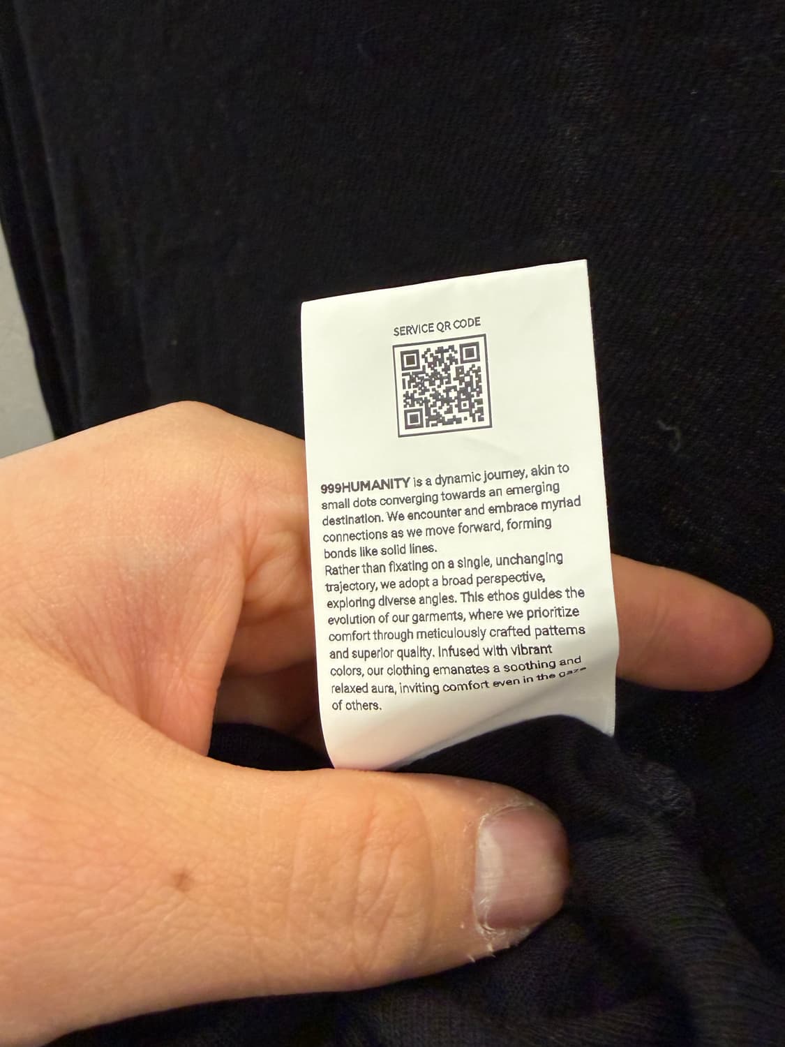 999HUMANITY 블랙 시스루 터틀넥 상품이미지5