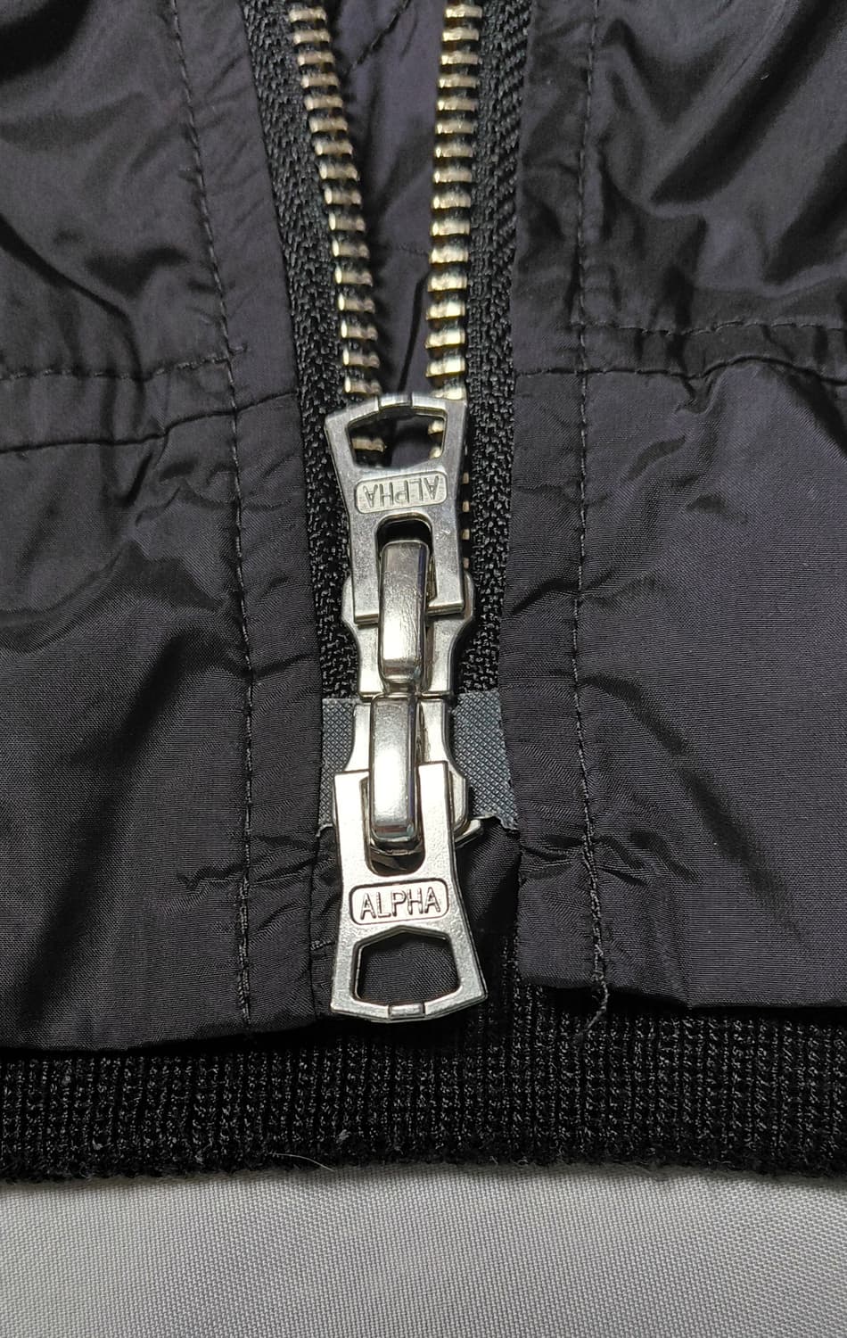 알파인더스트리 블랙 항공 자켓 M (무료배송) 상품이미지6