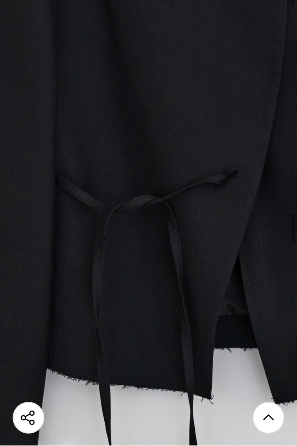 다이애그널 DIAGONAL STRAP JACKET (black) 상품이미지7