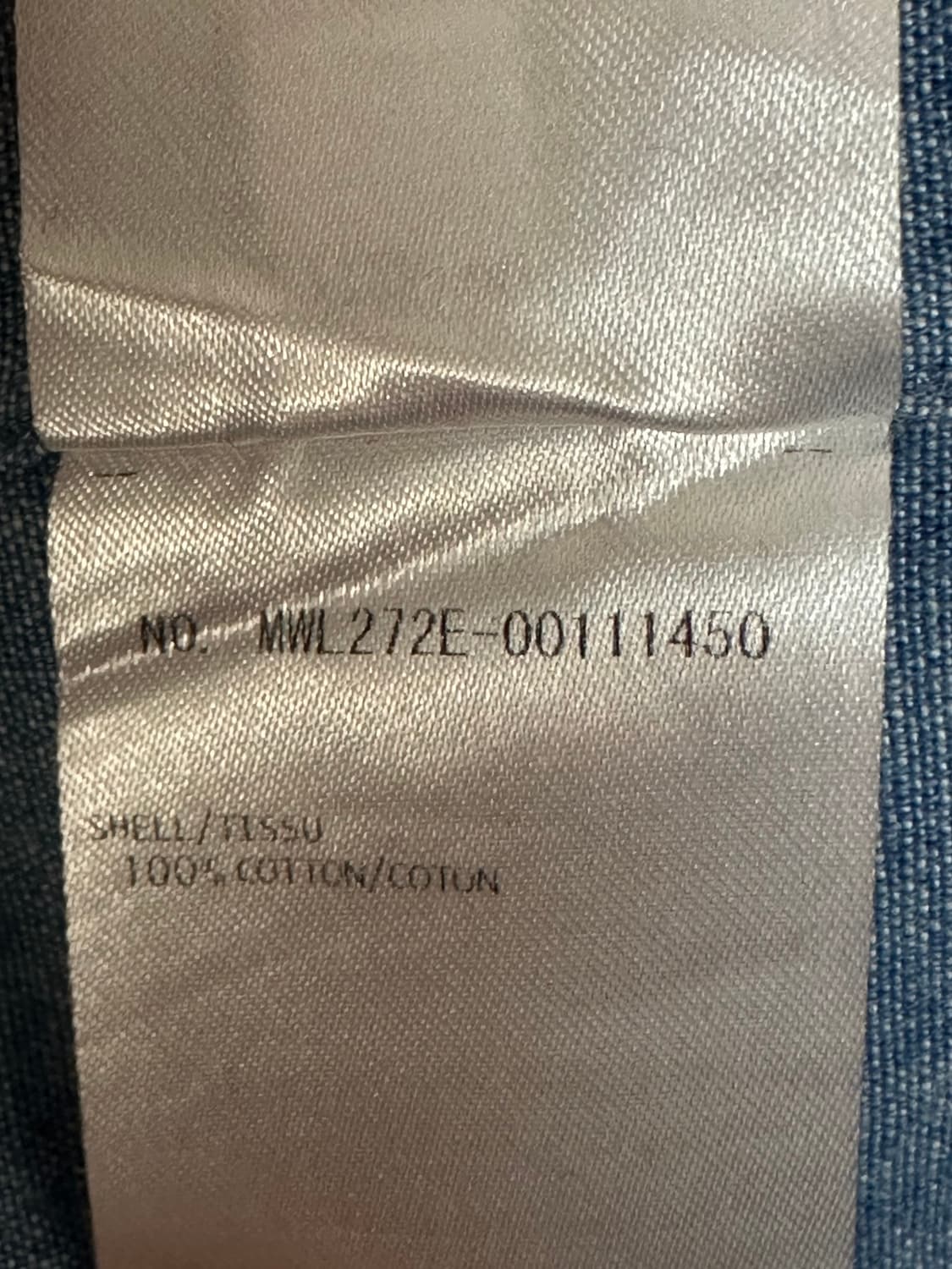 [3size] 백화점판 톰브라운 사선 샴브레이 셔츠 블루 상품이미지8