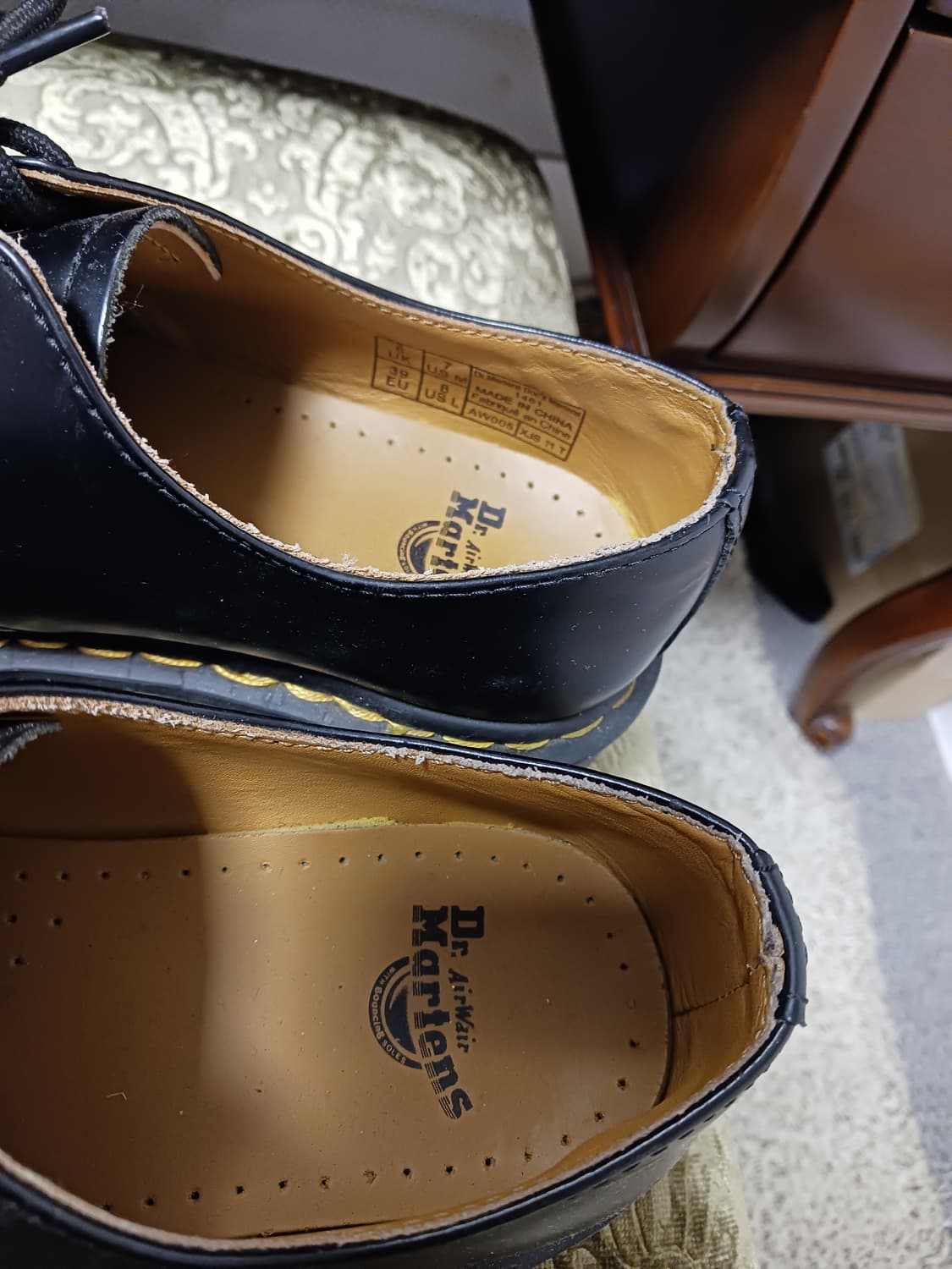 닥터마틴 1461 스무스 블랙  상품이미지3