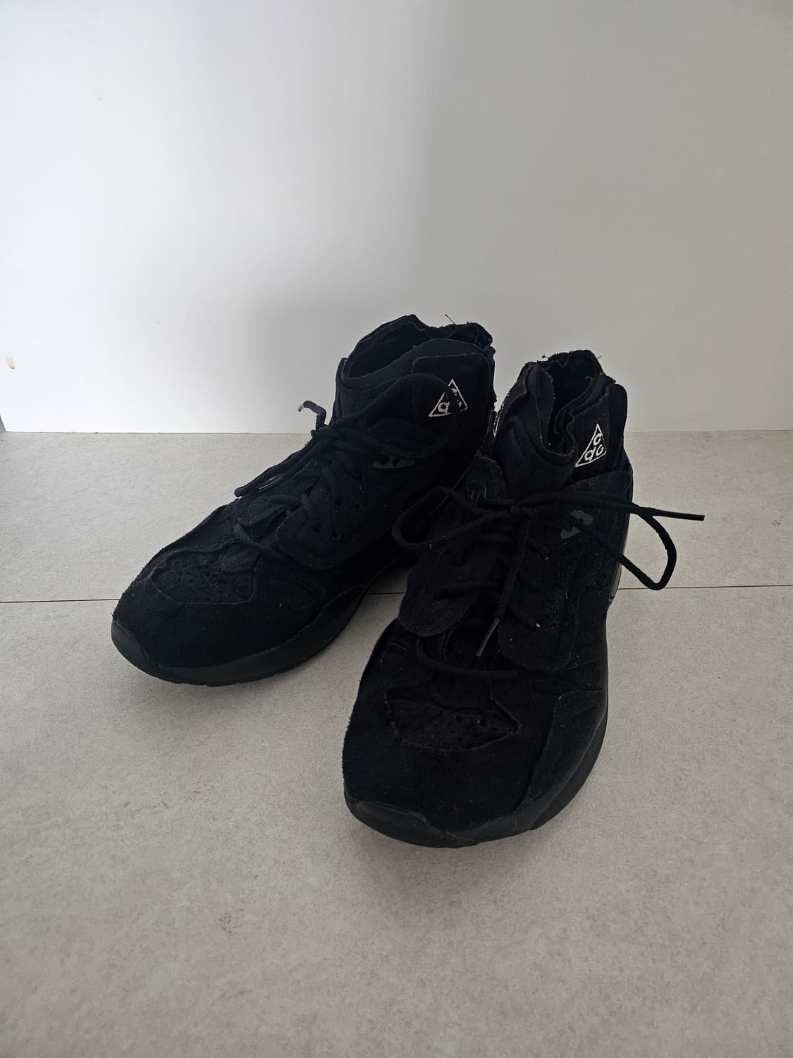 나이키acg x 꼼데가르송 옴므플러스 Mowabb Black 상품이미지1