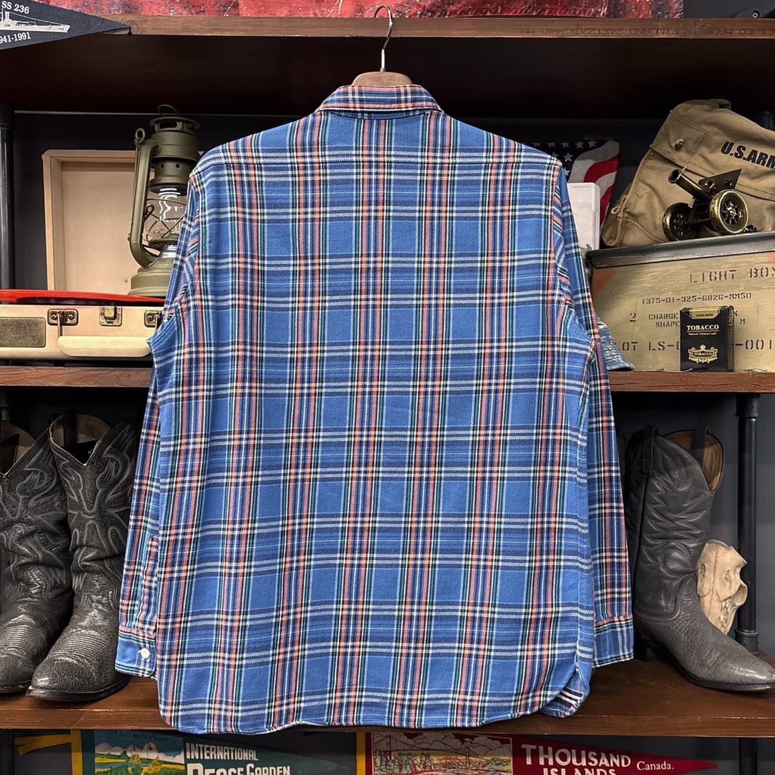 신형라벨 폴로 랄프로렌 멀티 플래드체크 포켓셔츠 N877 상품이미지2