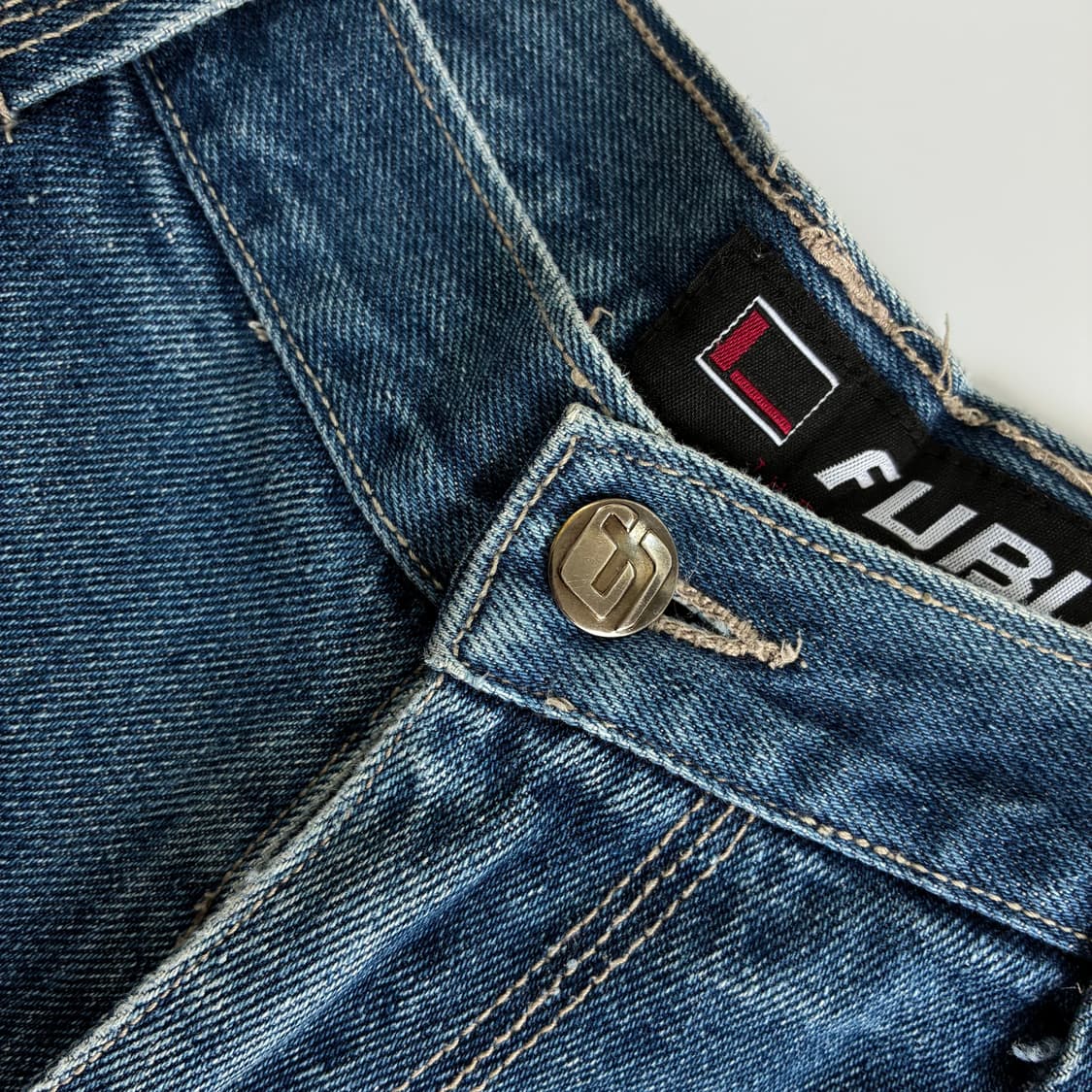 FUBU  푸부 90,s 백포켓 데님 카펜터 팬츠 상품이미지8