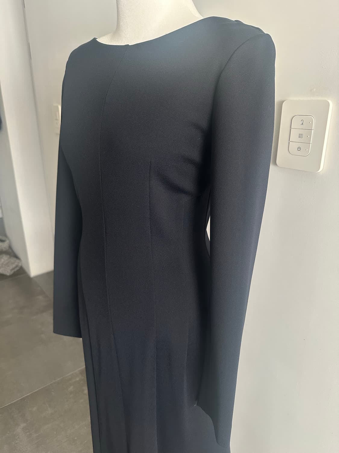 질샌더 오픈백 미디 원피스 상품이미지4