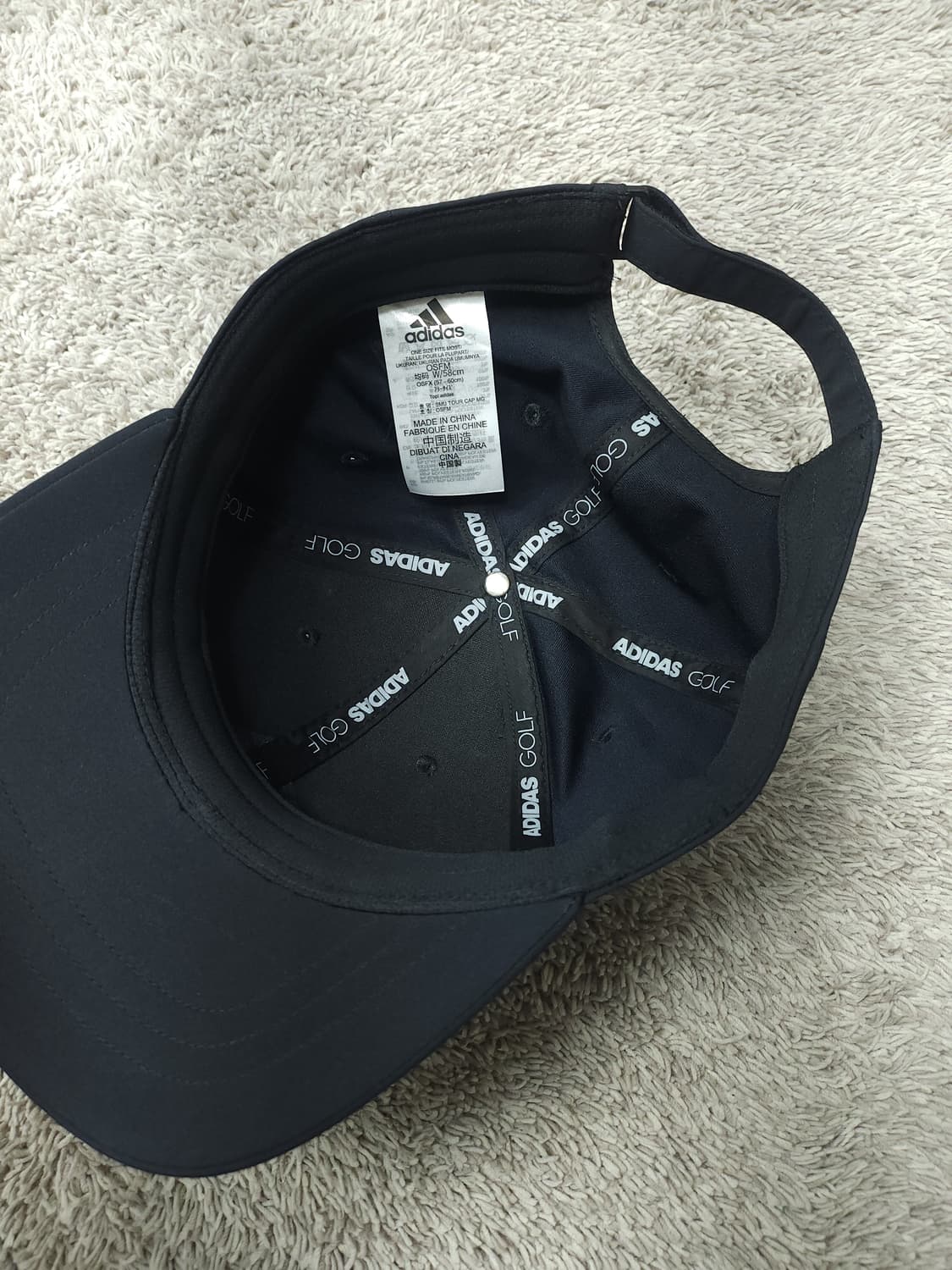 아디다스 골프 기능성 볼캡 블랙 새제품 상품이미지8