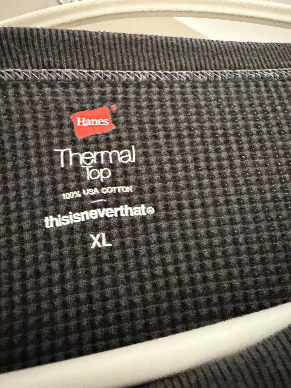 [XL]디스이즈네버댓 헤인즈 써멀 롱슬리브 상품이미지2