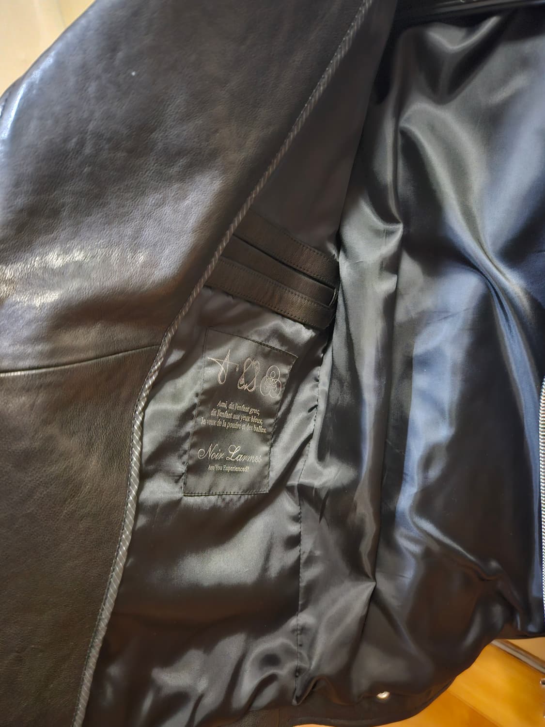 95 M ~ 100 L) 느와르 라르메스 STANDARD RIDER JK 상품이미지4