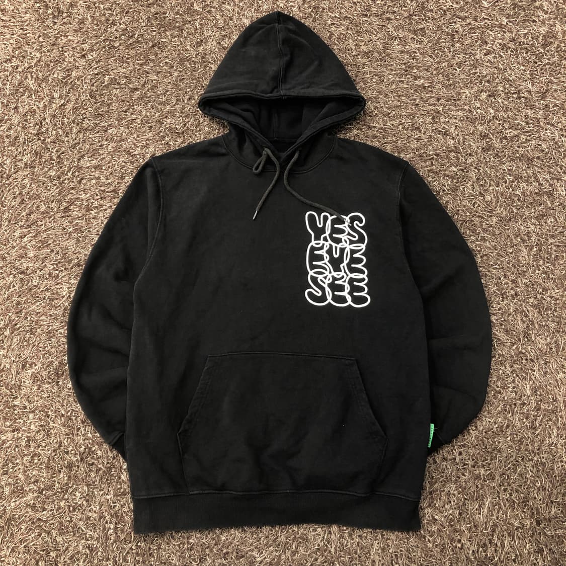 M 예스아이씨 백로고 후드티 상품이미지1