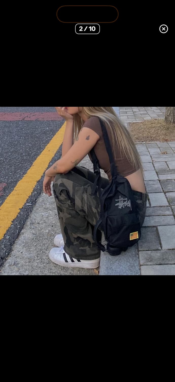 스투시 슬링백 크로스백 잡지부록 정품 상품이미지2