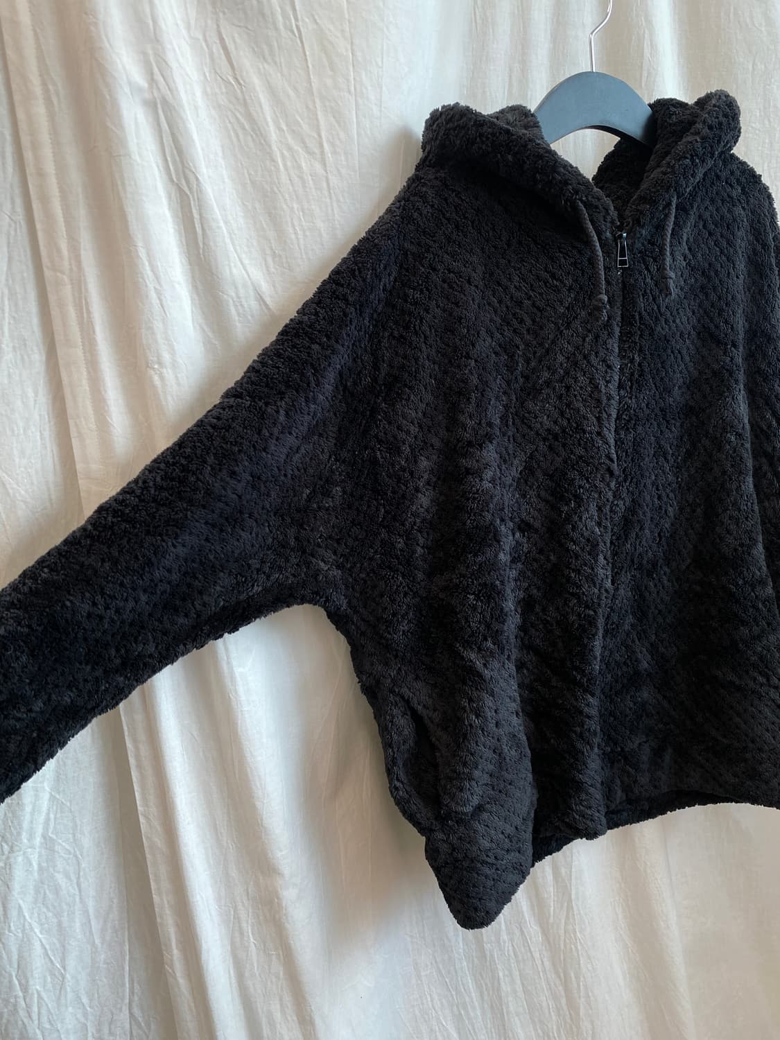 GU 플리스 후드집업자켓(M) 상품이미지5