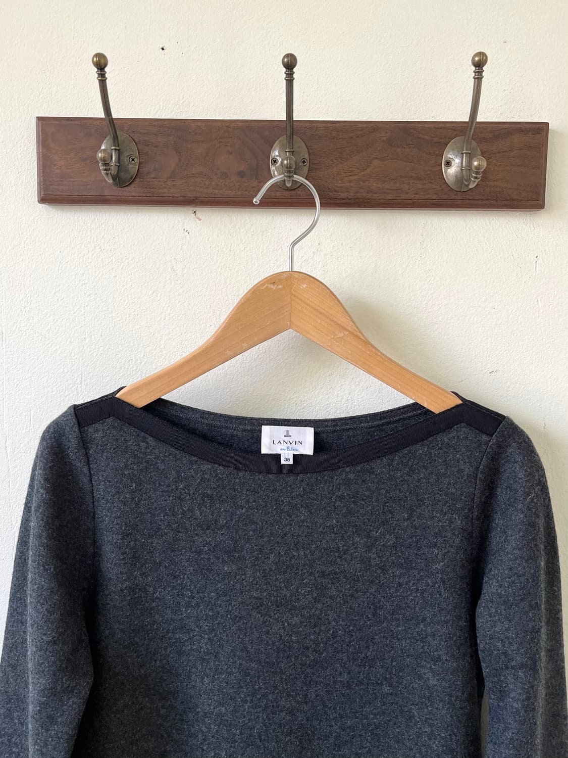 LANVIN 트임 울 원피스 상품이미지2