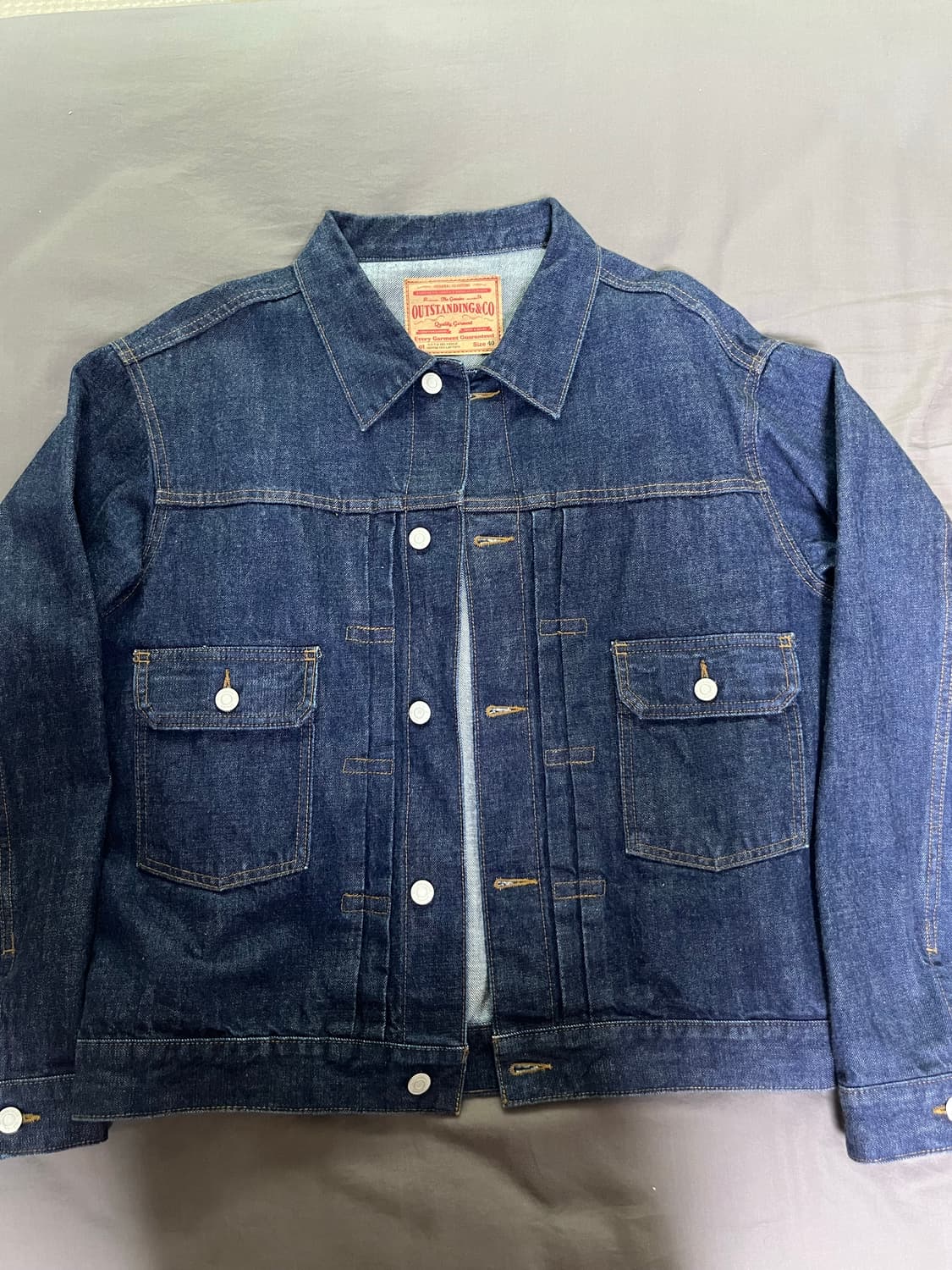아웃스탠딩 데님자켓 상품이미지1