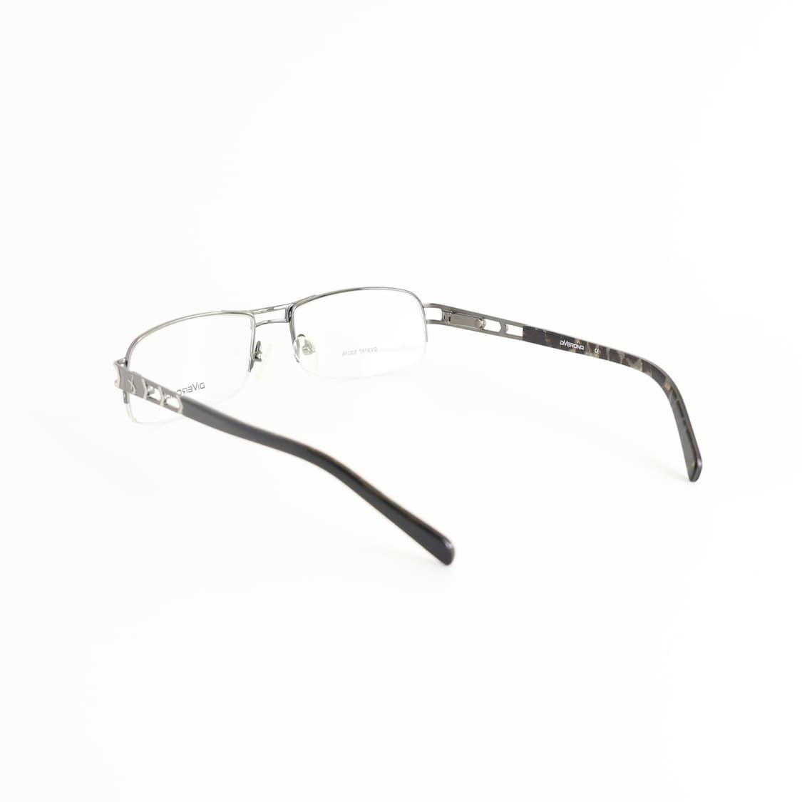 올드올즈 데드스탁 빈티지 스퀘어 투 브릿지 그레이 반무테 메탈 안경 상품이미지4