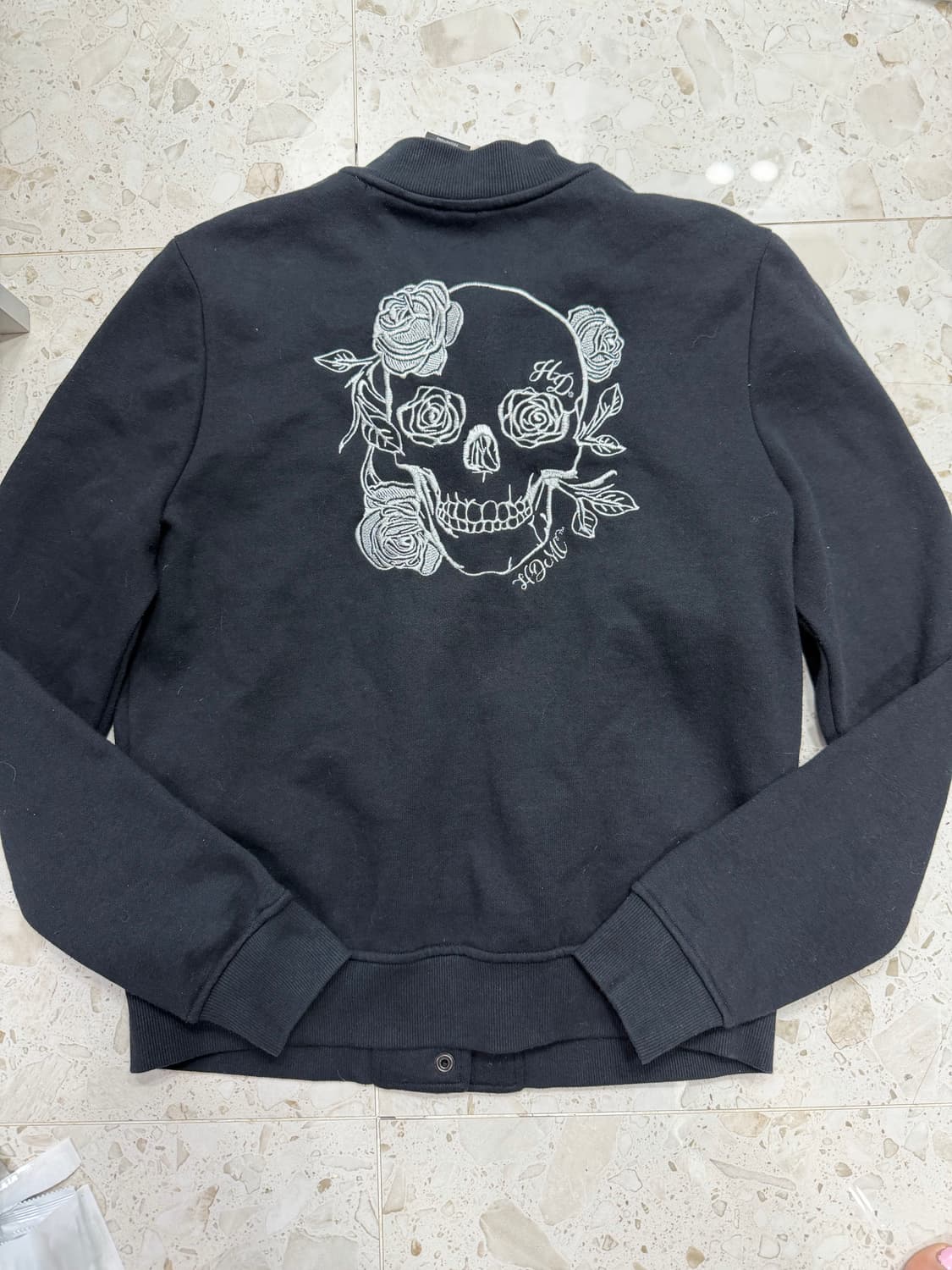 할리데이비슨 Harley-Davidson 정품 스냅 버튼 자켓/맨투맨 M 상품이미지1