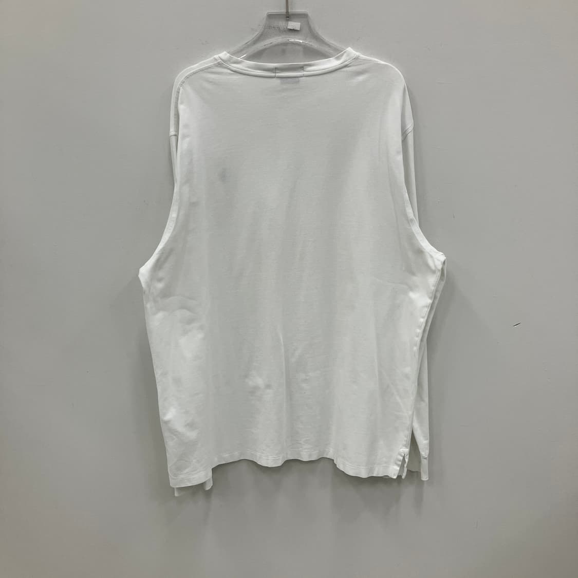 폴로 랄프로렌 화이트 코튼 헨리넥 롱슬리브 XXL 상품이미지2