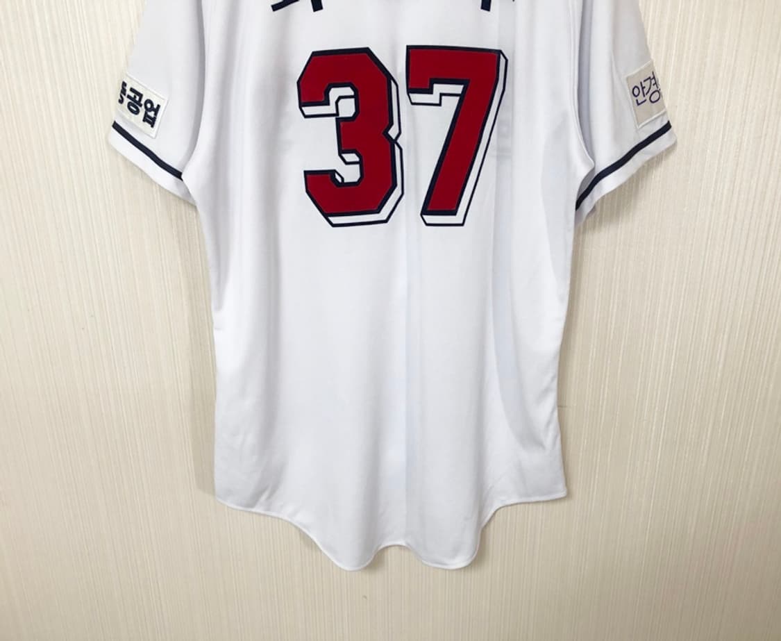 KBO 두산베어스 홈유니폼/져지 110 #37 박건우 상품이미지10