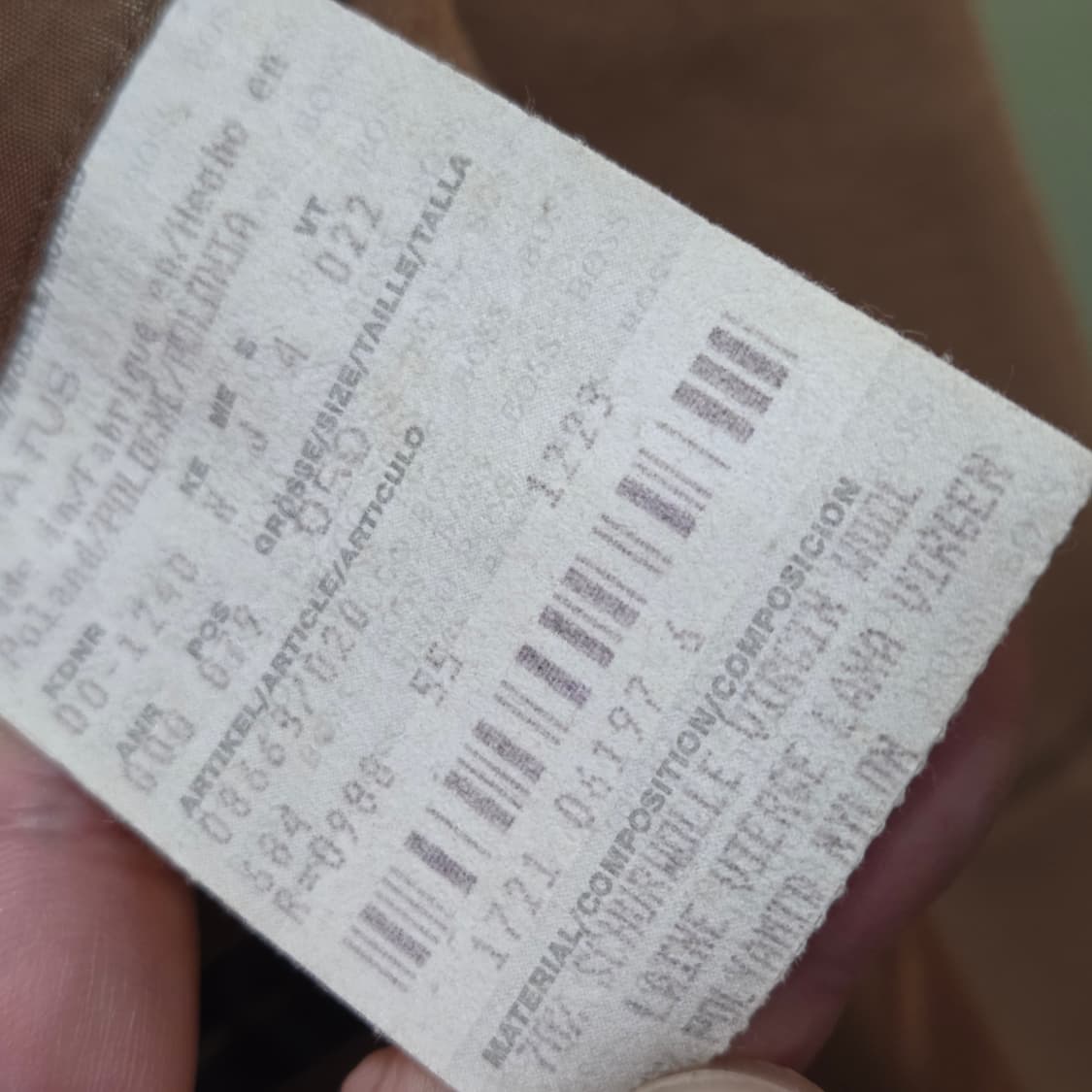 휴고보스 캐시미어 롱 코트 상품이미지7