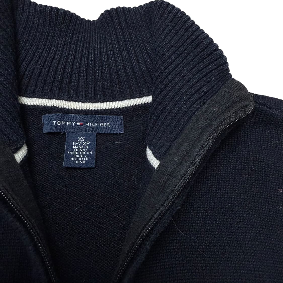타미힐피거 니트집업 상품이미지2