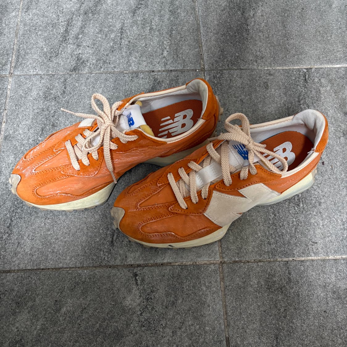 뉴발란스 327 빈티지 럭스 오렌지 265 상품이미지2