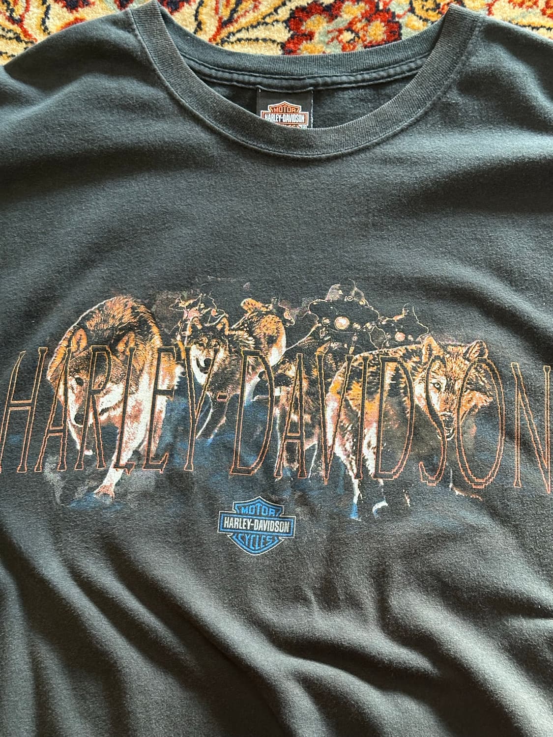 00s Harley-Davidson "Wolf Pack" - 3XL 상품이미지1