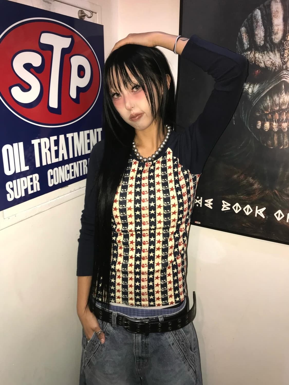 Hysteric Glamour Skull & Star Pattern  상품이미지2