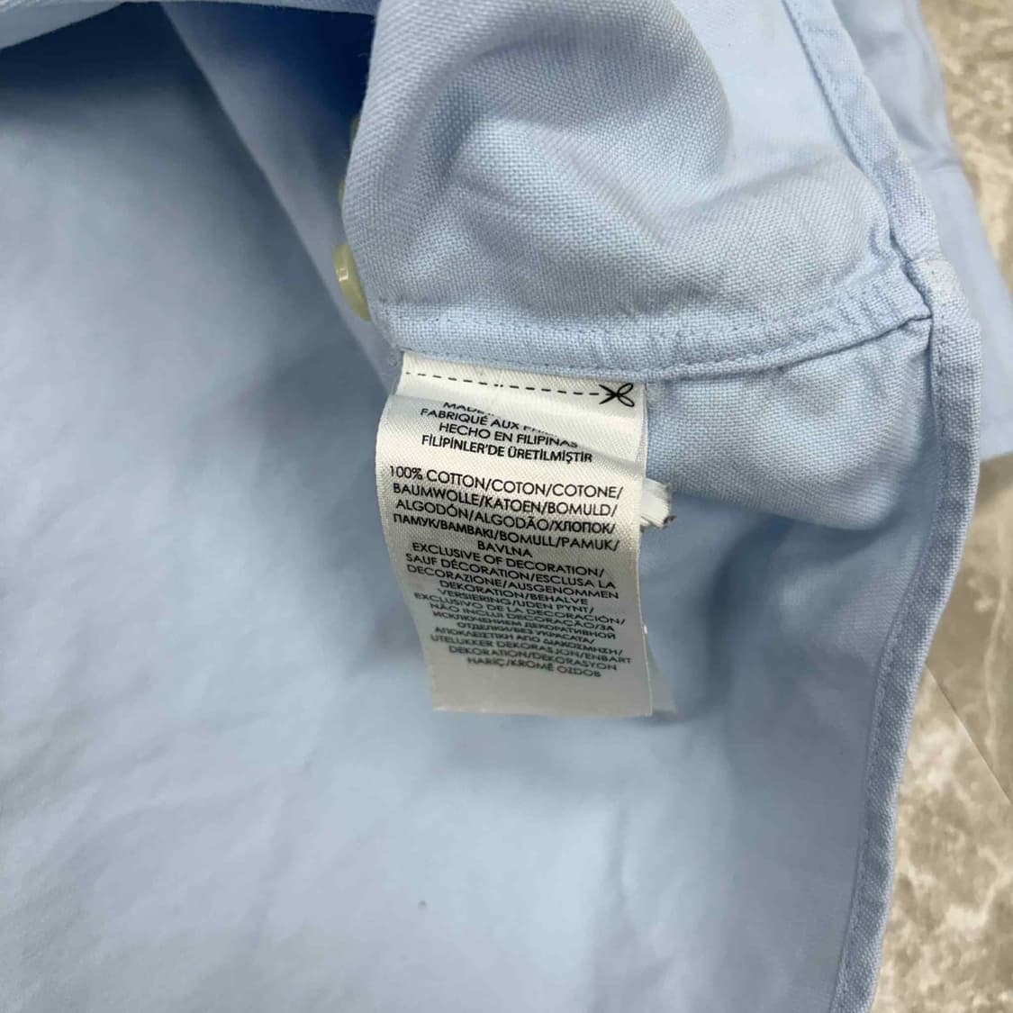 폴로 랄프로렌 준신형 맨즈라인 코튼 셔츠(L) 상품이미지3