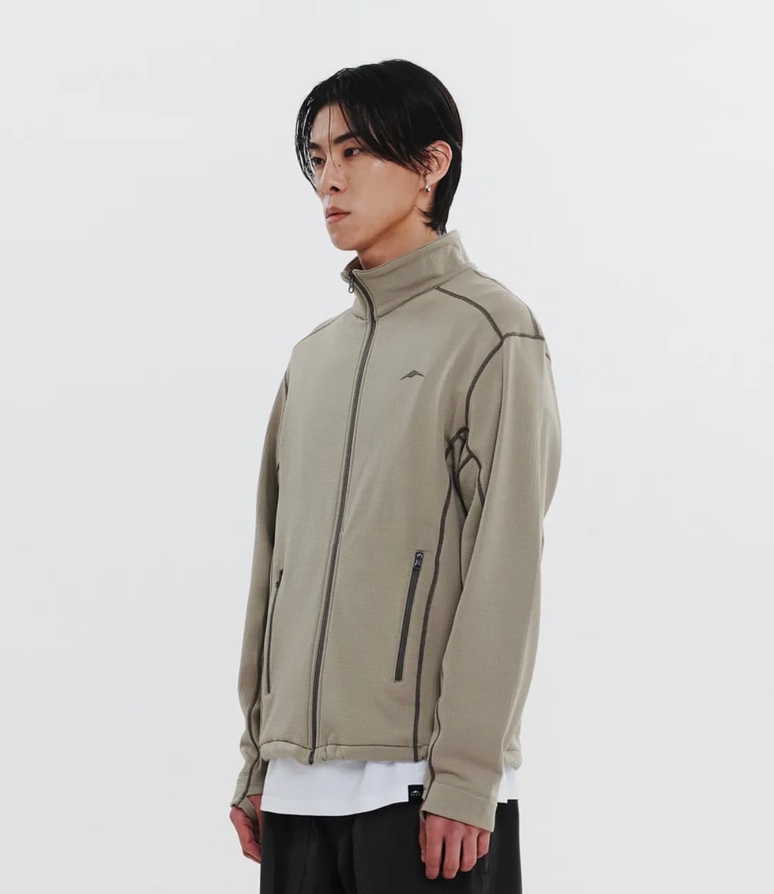 GOYOWEAR 써멀 라이트 집업 자켓 베이지 상품이미지1