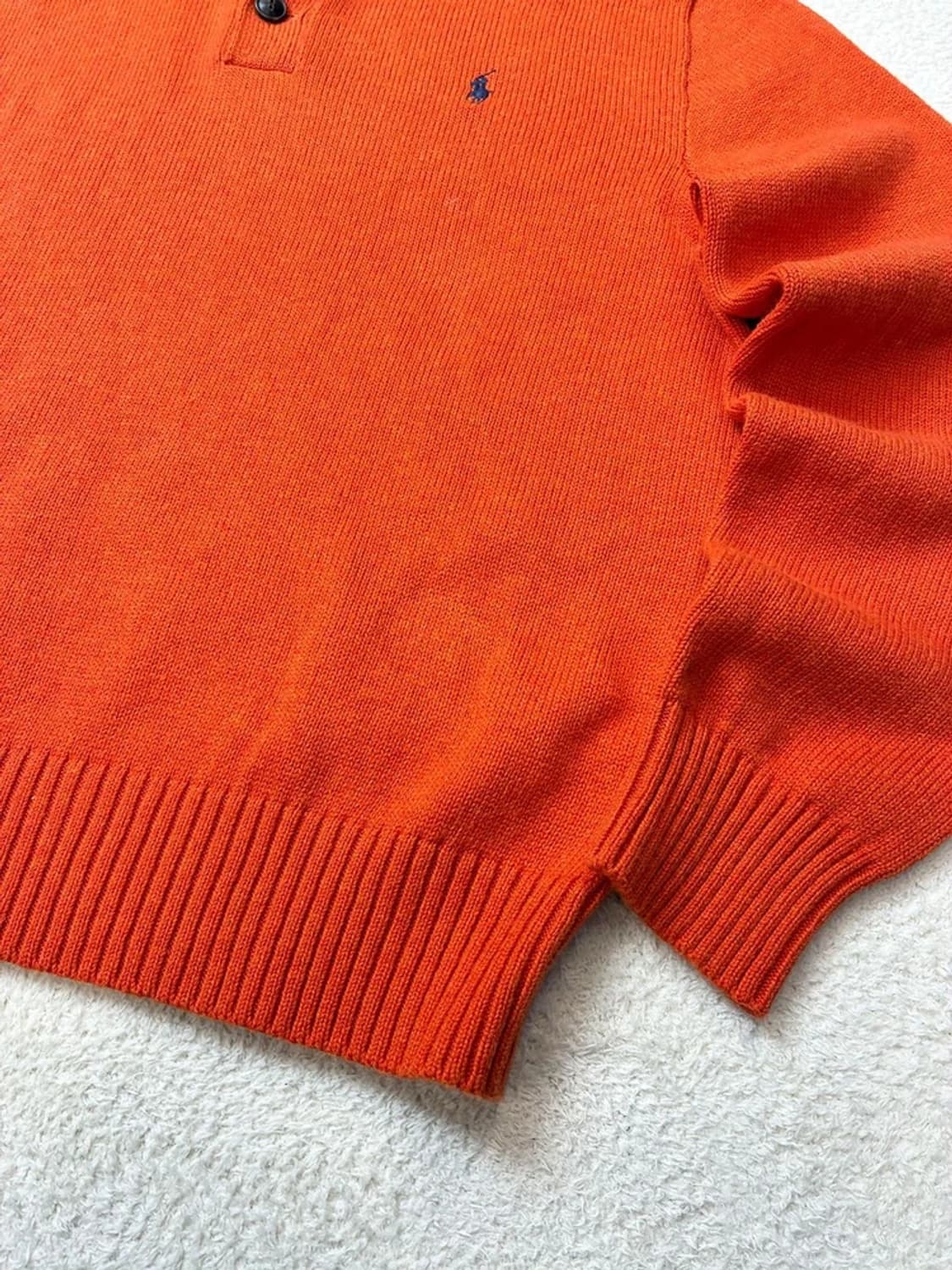폴로 랄프로렌 00's 코튼 하프 버튼 니트 PN5912 상품이미지4