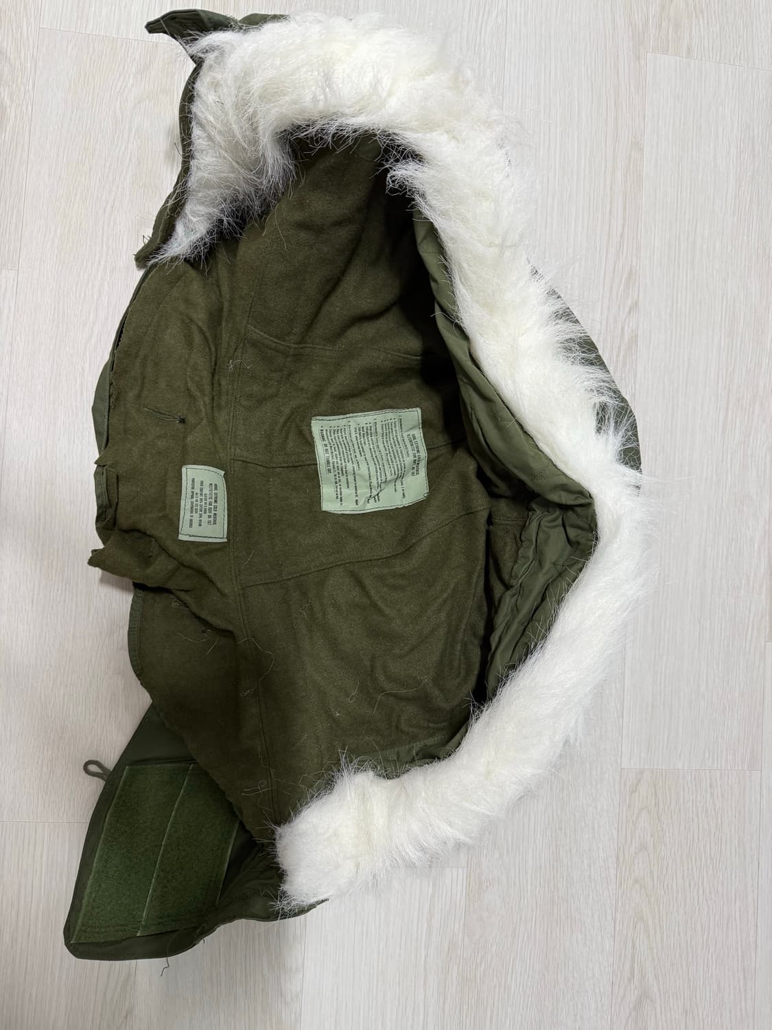 M65 개파카 후드 상품이미지3