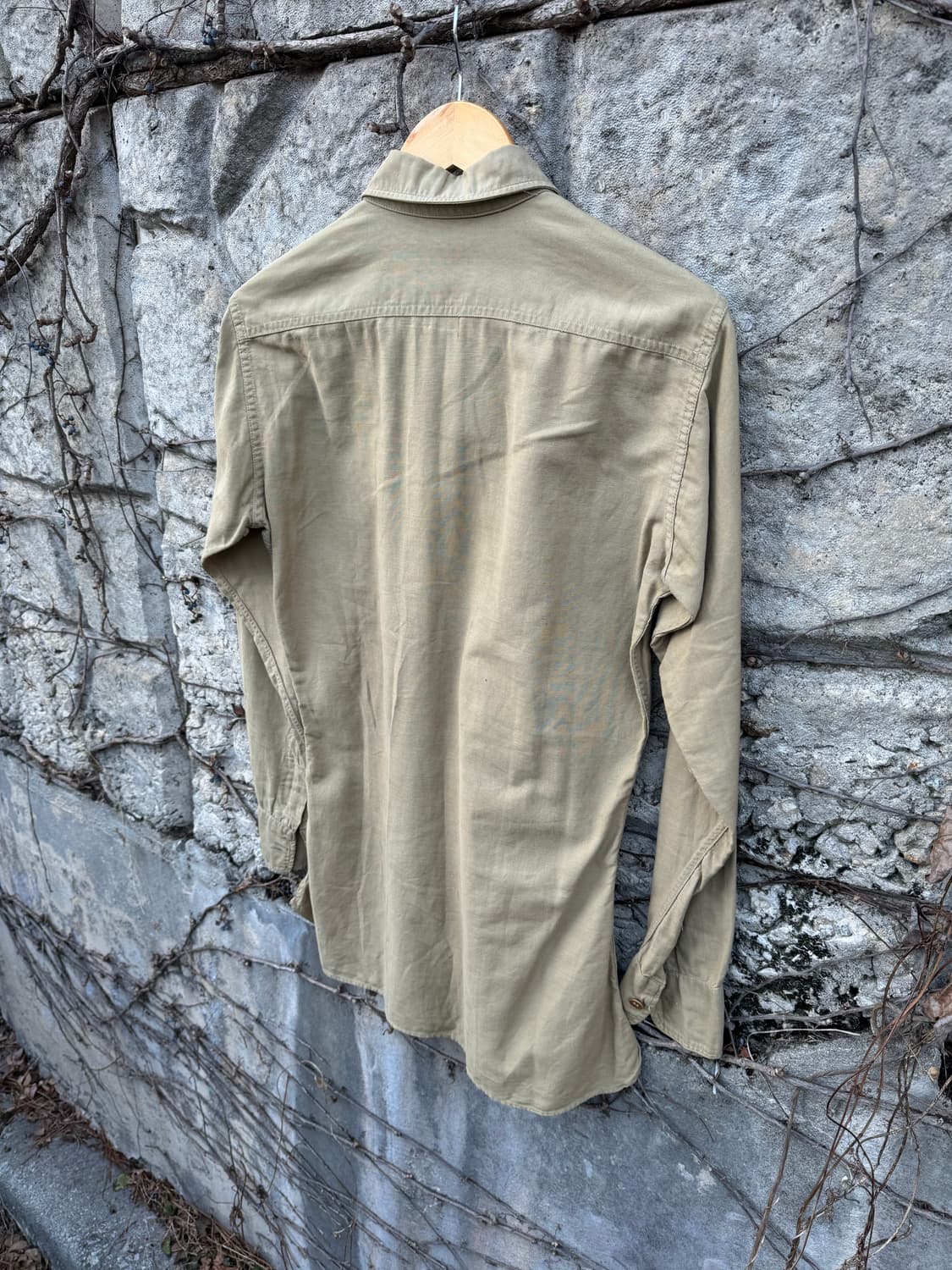 40s ww2 미군 미해병대 usmc 카키 오피서 셔츠 상품이미지4