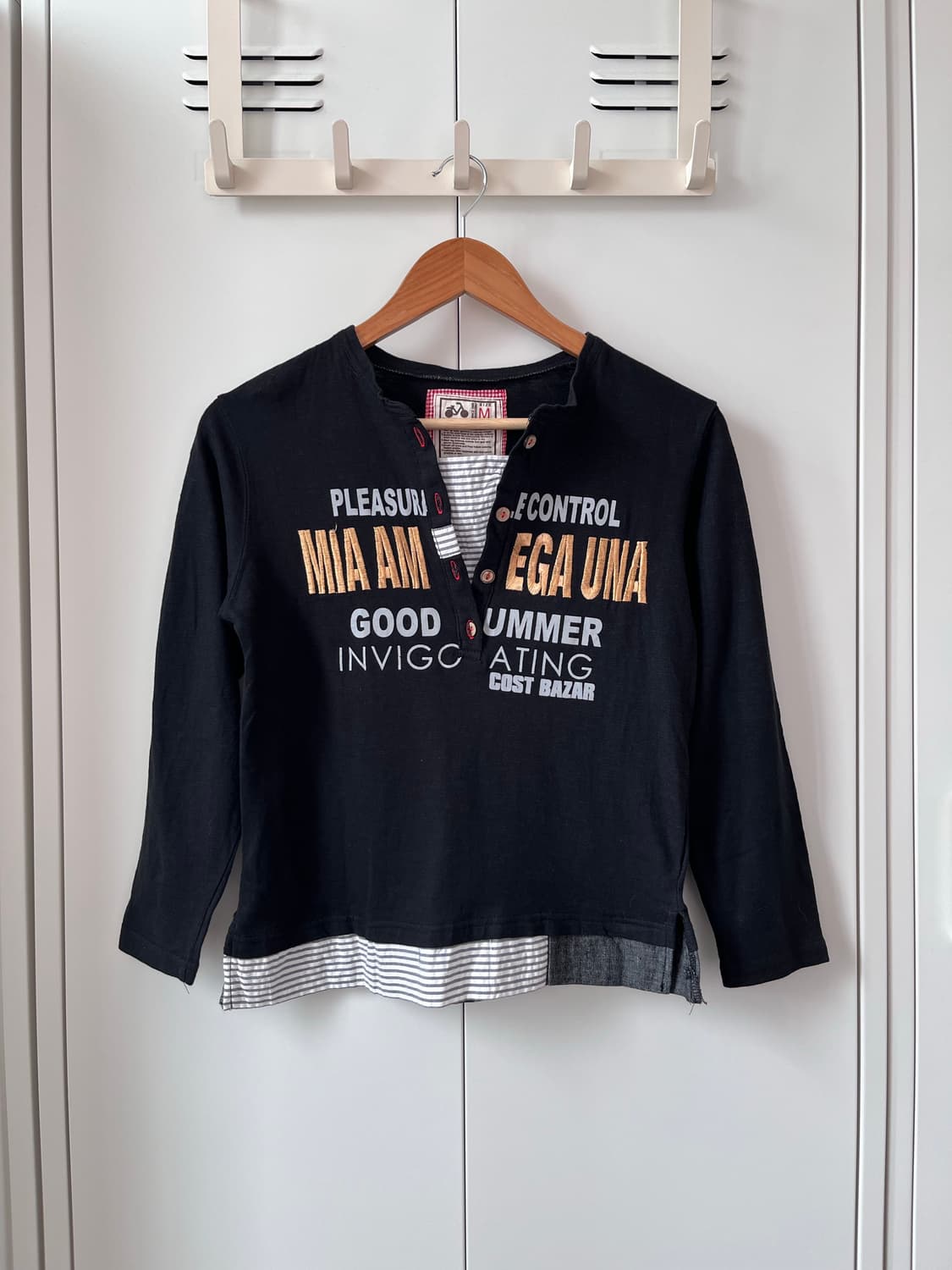 Timothy 레이어드 단추 롱 슬리브 상품이미지2