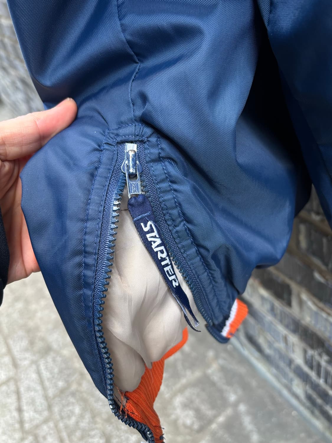 90s 스타터 시라큐스 아노락 패딩 상품이미지5