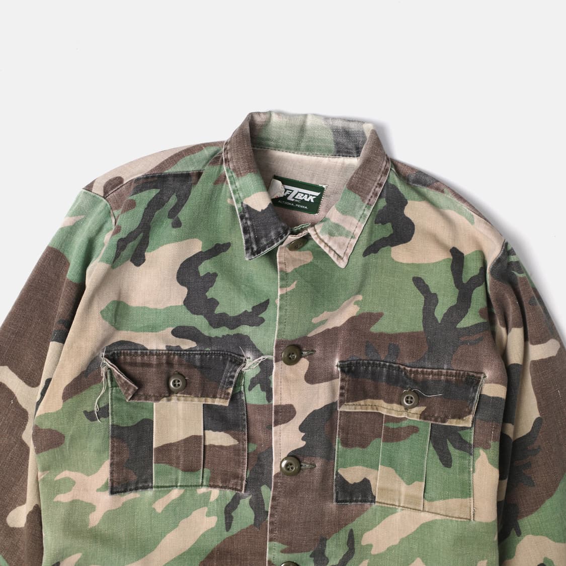 1980's Saftbak Woodland Camo Jacket  상품이미지3