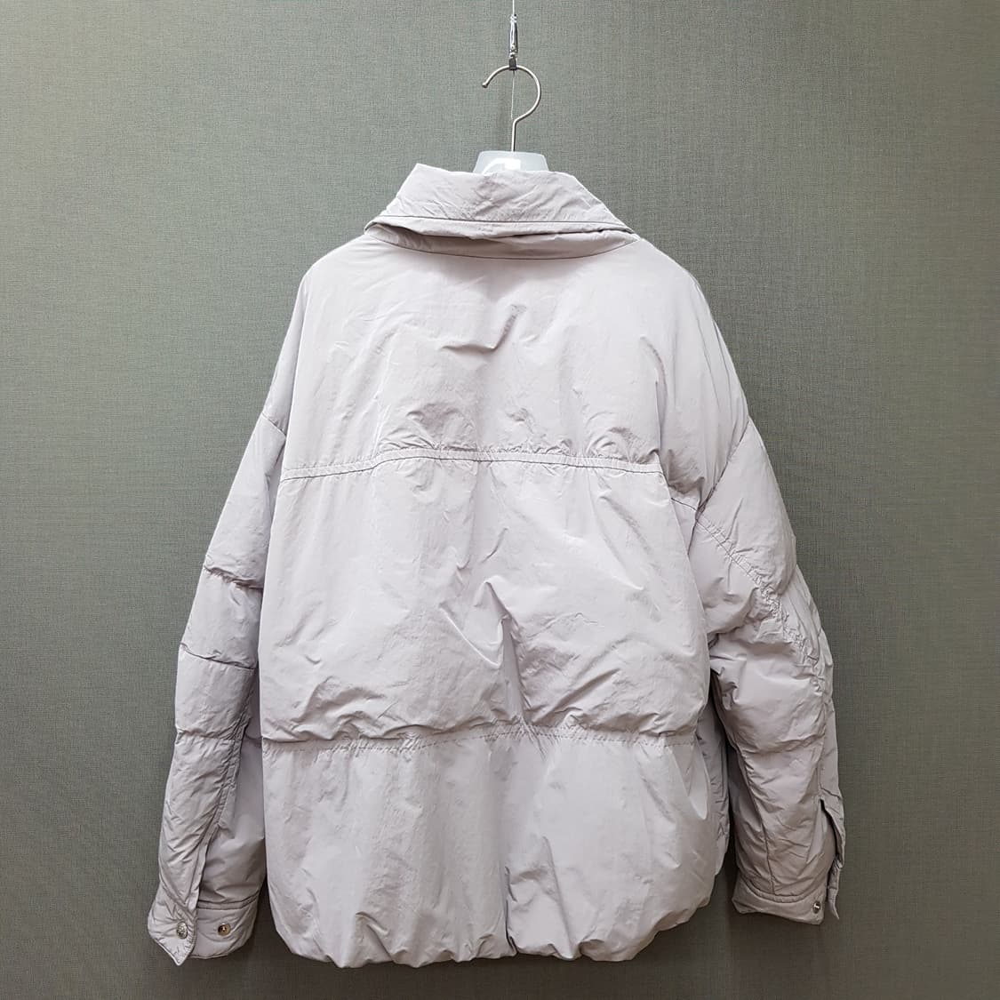 한섬 SJSJ 2023 하이넥 드롭 구스패딩  82-94-160사이즈 상품이미지6