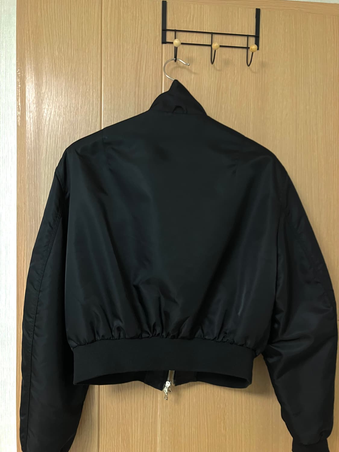 아워글라스 크롭 봄버 자켓 상품이미지2