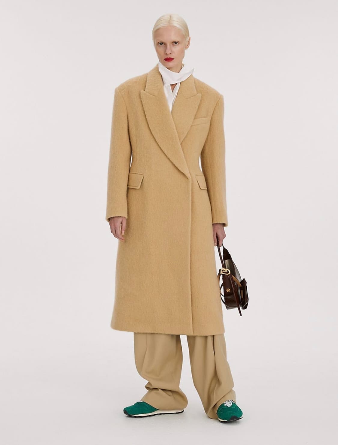 렉토 알파카 오버 코트 | 이청아 코트 상품이미지2