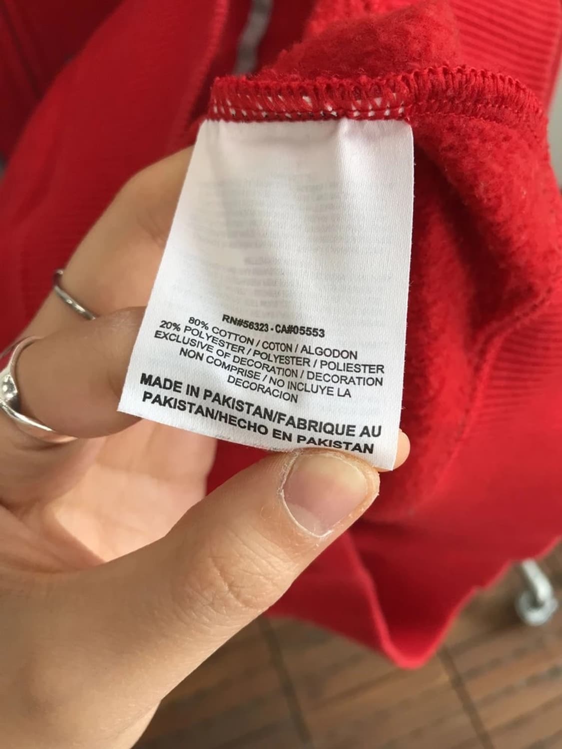 Nike Spellout Red Zip-up Sweatshirt 상품이미지7