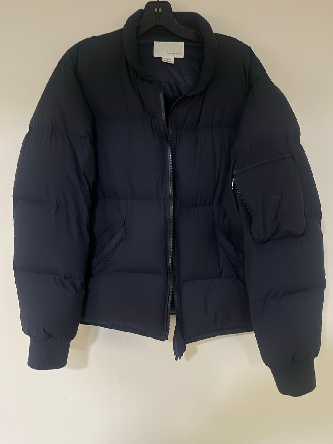 나나미카 다운 블루종 상품이미지1