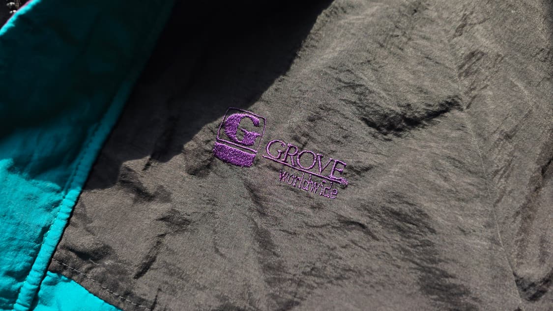 레어) 데드스탁 아메리칸 빈티지 블루종 자켓 윈드브레이커 USA 상품이미지6