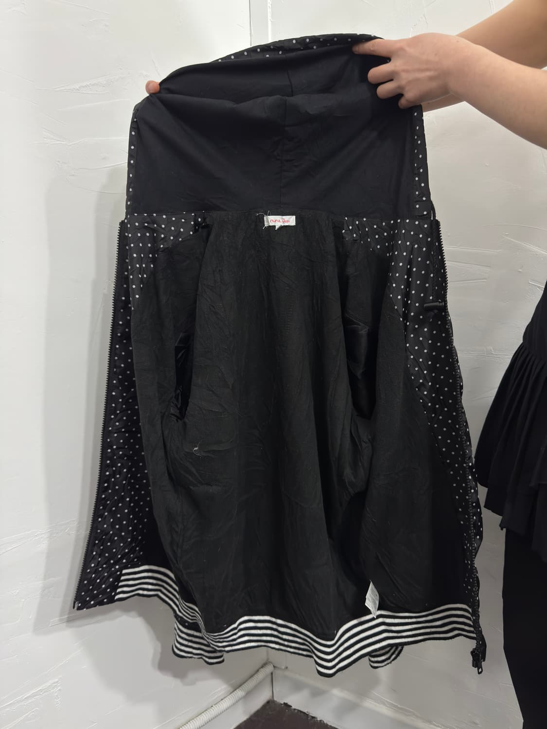 dot hood jacket 상품이미지6