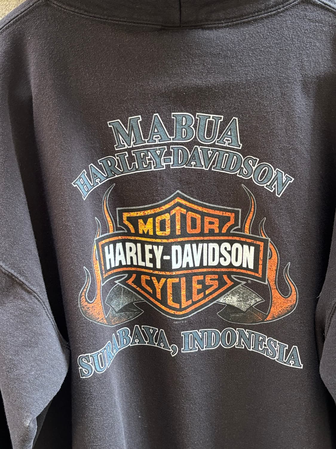 할리데이비슨 스컬 후디 상품이미지4