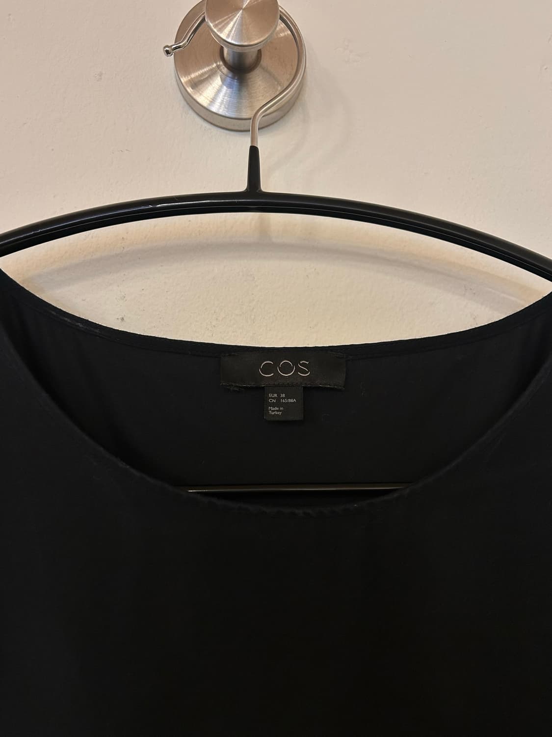COS 블랙 코튼 원피스 EUR 38 상품이미지2