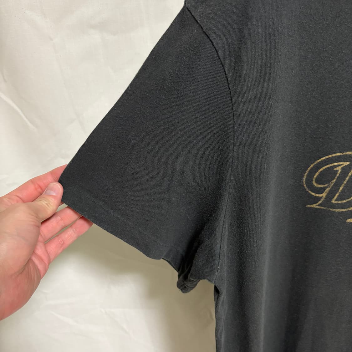 폴로 데님앤서플라이 빈티지 윙 로고 프린트 반팔티 / 차콜, L 상품이미지6