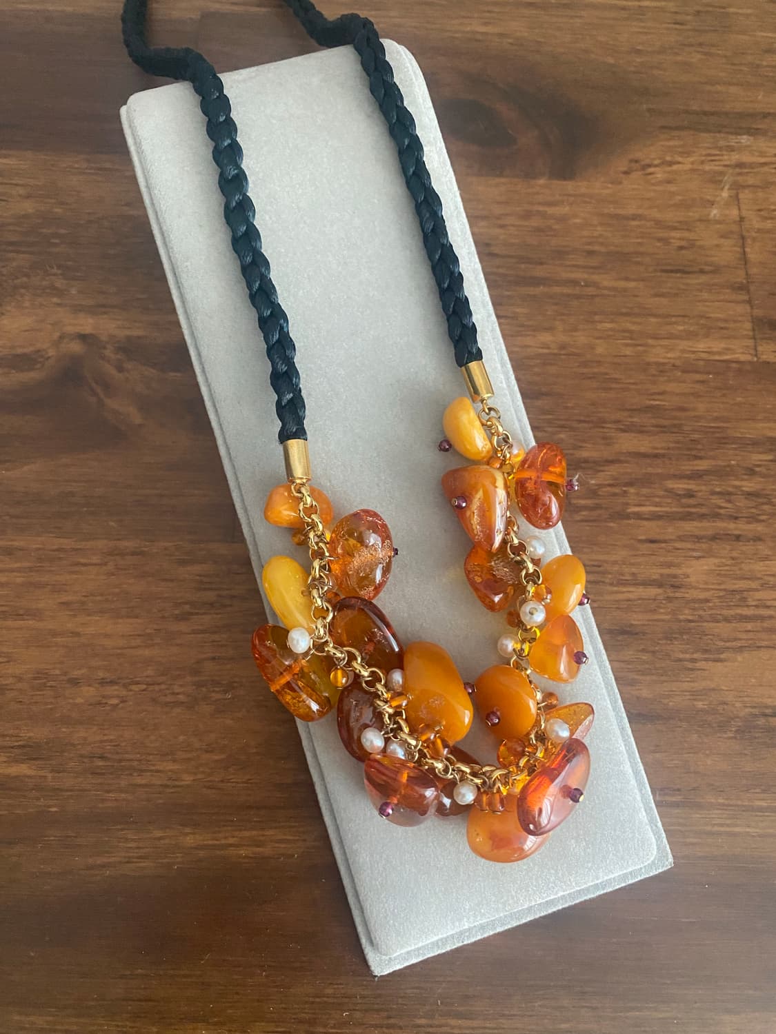 천연 앰버 목걸이 상품이미지1