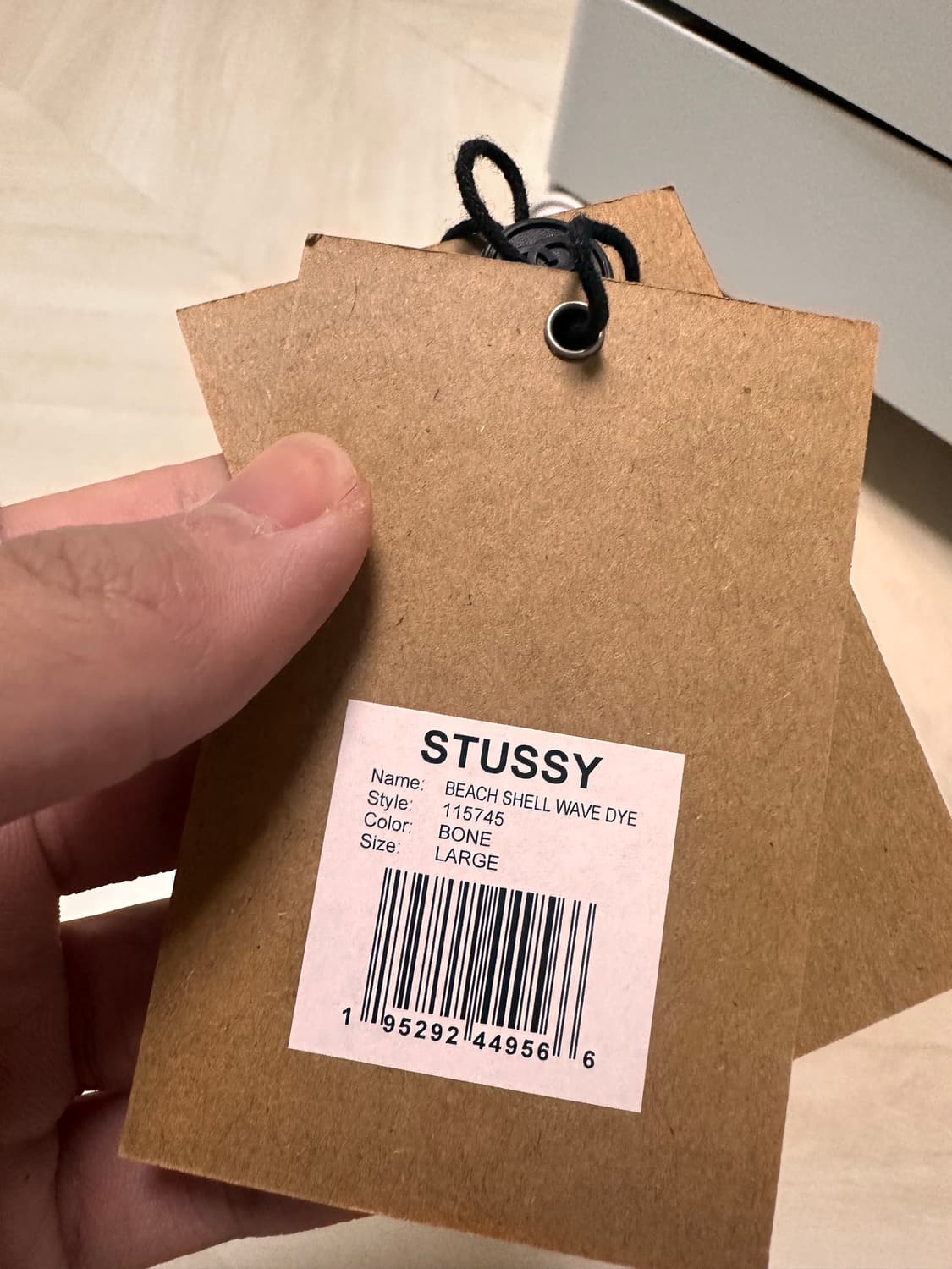 스투시 웨이브 다이 비치쉘 자켓 바람막이L 새상품 상품이미지5