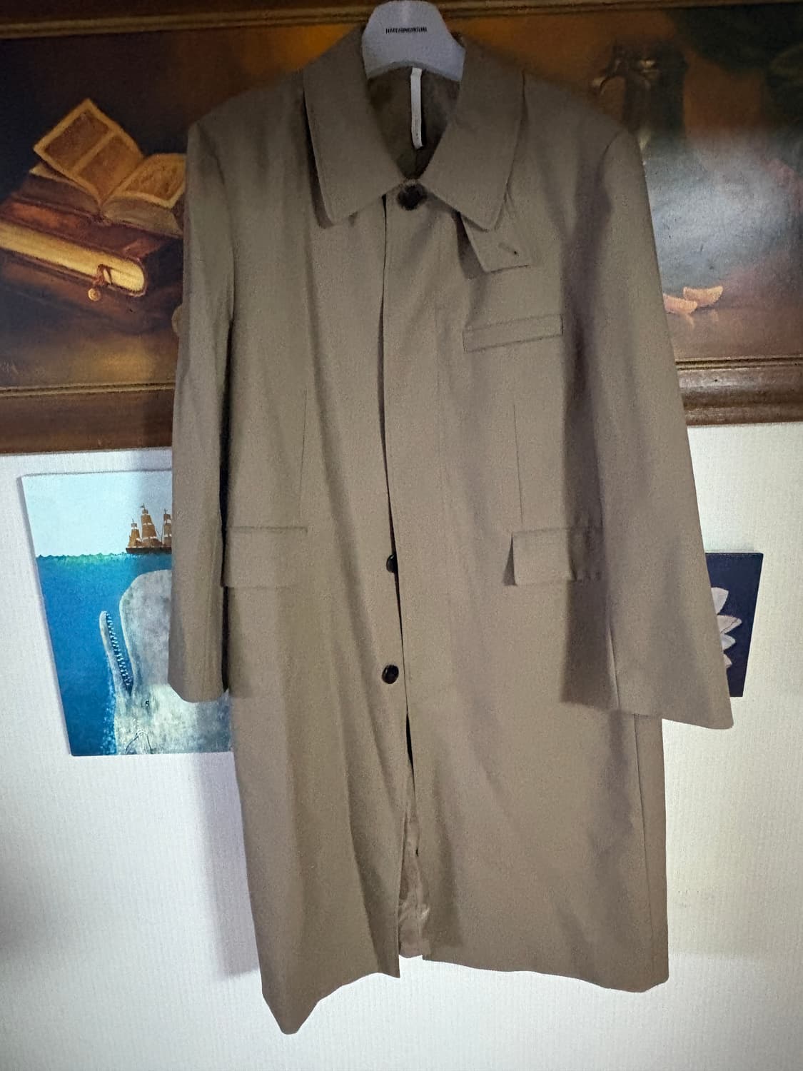 노이어 버진 울 오버사이즈 맥코트 상품이미지1